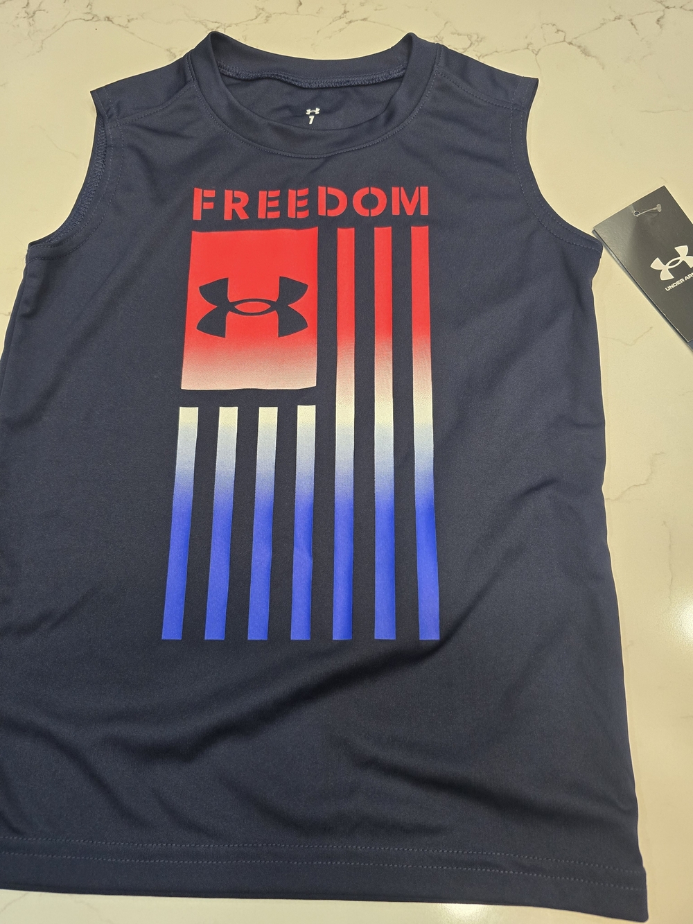 Boys Under Armour Tank Graphic